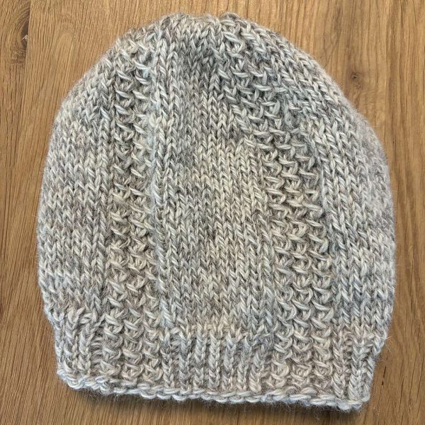 Anna knit her toddler sized Tar-Sgàil Hat in Rowan Purelife